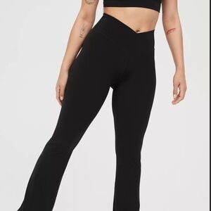 OFFLINE By Aerie Real Me High Waisted Crossover Flare Legging